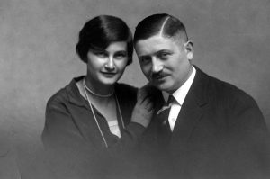 Olivia und Wilhelm Strauss 1928